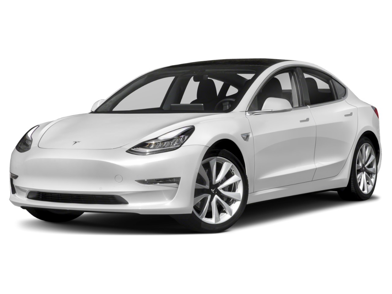High resolution view of the Tesla Model 3