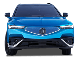 Angled view of the Acura ZDX
