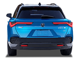 Angled view of the Acura ZDX